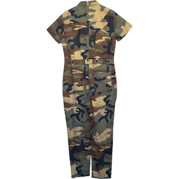 NWT OUTERKNOWN Army Green Camo S.E.A. Jumpsuit One Piece Size Small MSRP $228 - Picture 5 of 16